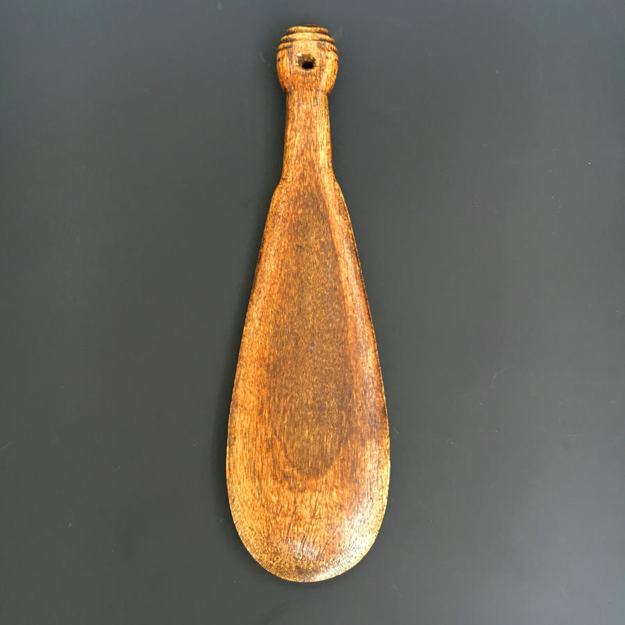 Whale bone patu Paraoa Maori