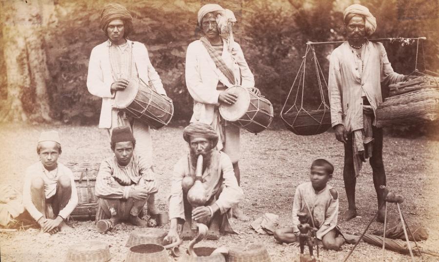 Snake Charmers India C1890