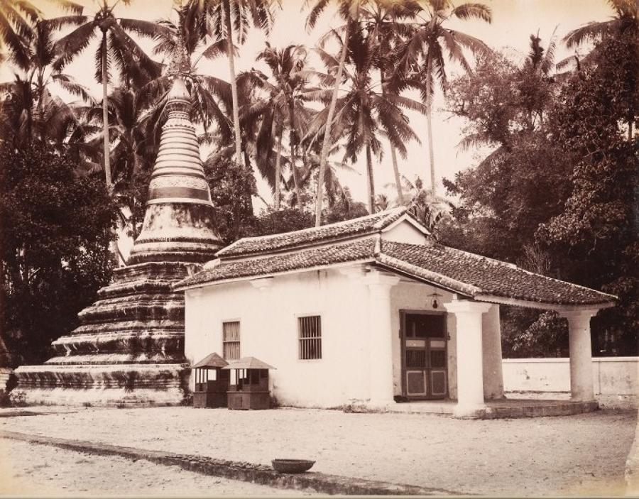 Siamase Temple Penang Malaysia C1885