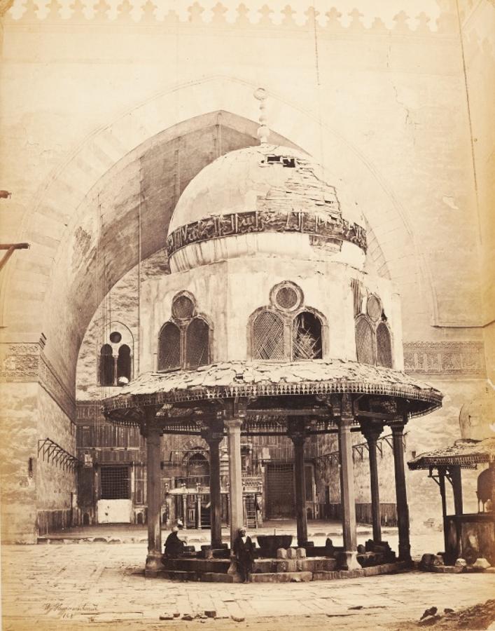 Interior of Sultan Hassan Mosque Egypt C1865