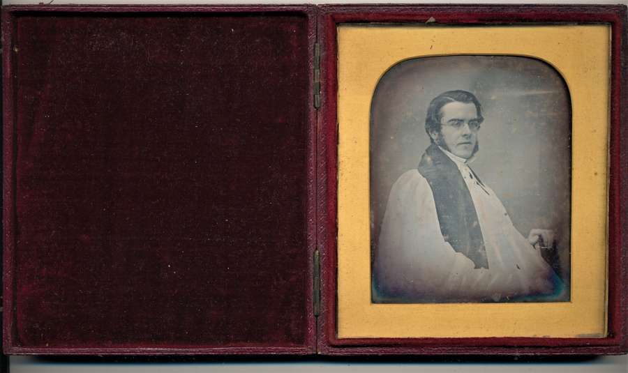 1/4 Plate Daguerreotype of A Gentleman, By Richard Beard