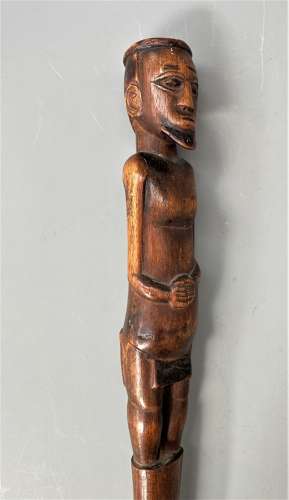 A fine Tsonga / Zulu prestige staff baboon master