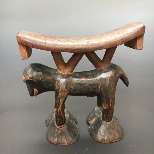 Shona Tsonga headrest in the form of an elephant