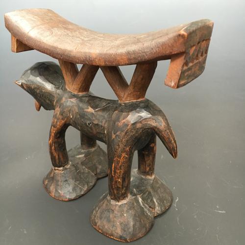 Shona Tsonga headrest in the form of an elephant