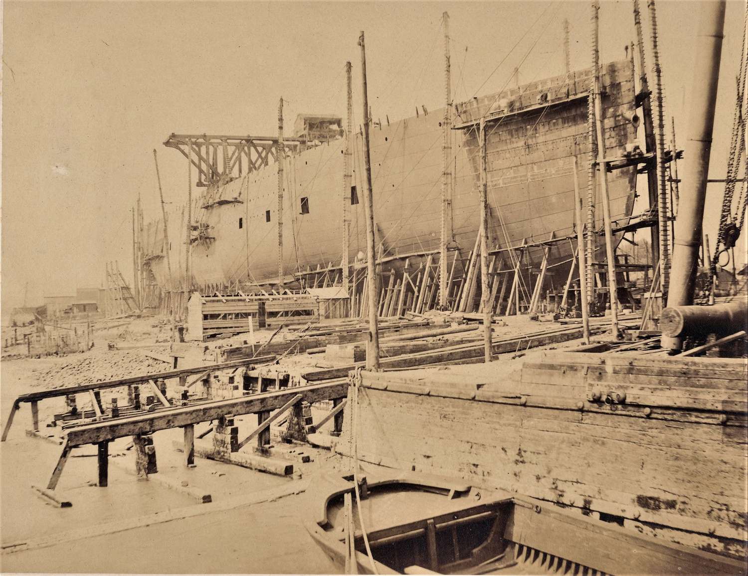 The Great Eastern Steam Ship. Robert Howlett May 1856