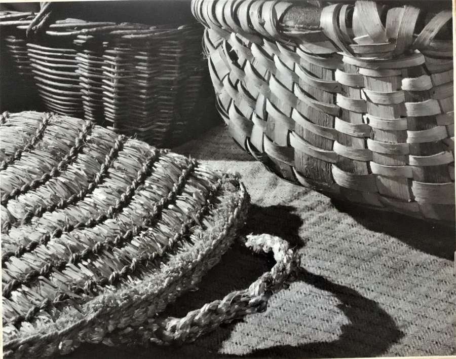 ' Basketry '  Margaret F. Harker. England 1954