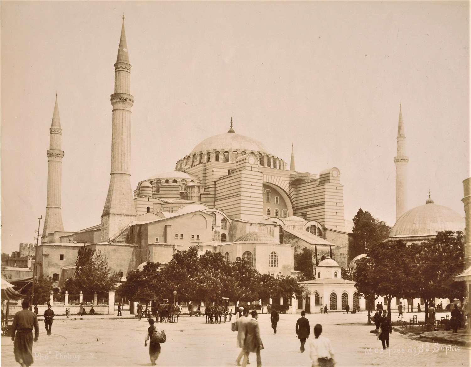Hagia Sophia Istanbul Turkey C1895