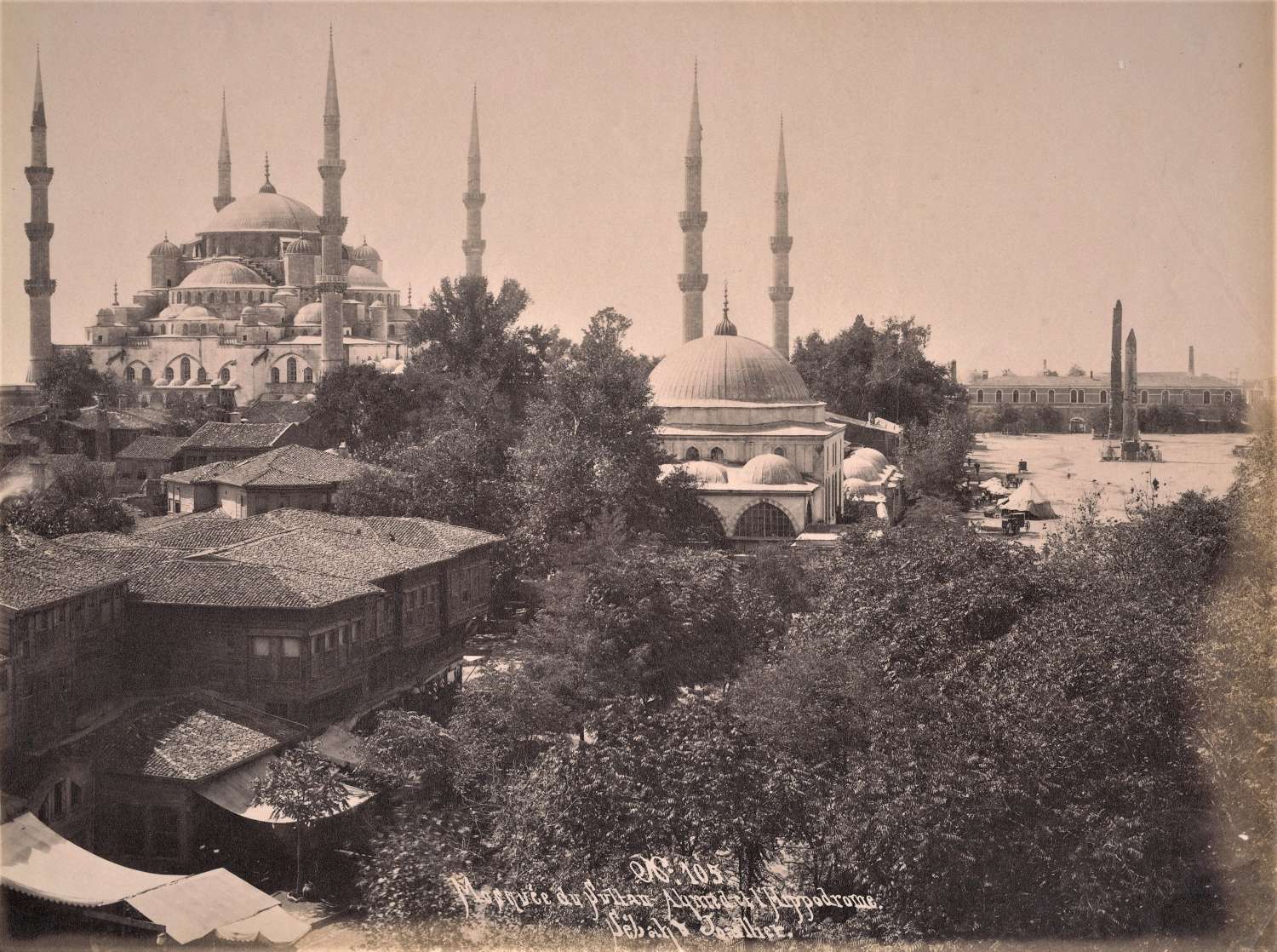 Hagia Sophia Istanbul Turkey C1875