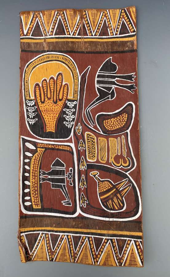 Aboriginal Bark Painting Australia