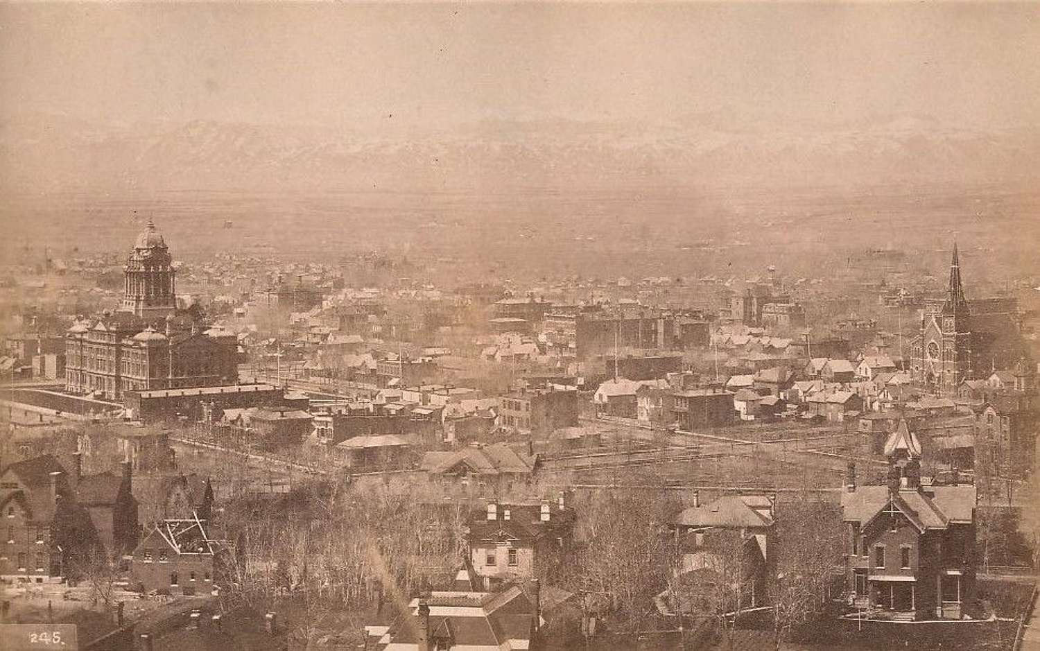Panorama From Capitol Hill Denver U.S.A William Henry Jackson.