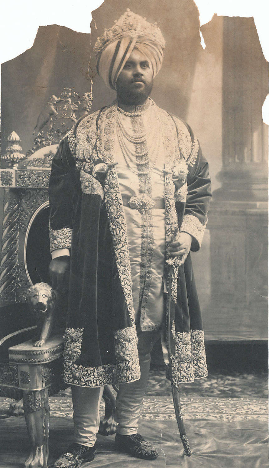 Photo of Jagatjit Singh, Maharaja of Kapurthala Punjab India 1903