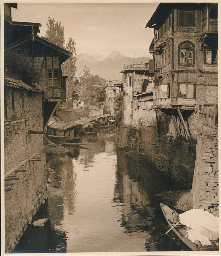 River Scene in Kashmir ? Kashmir India C1920