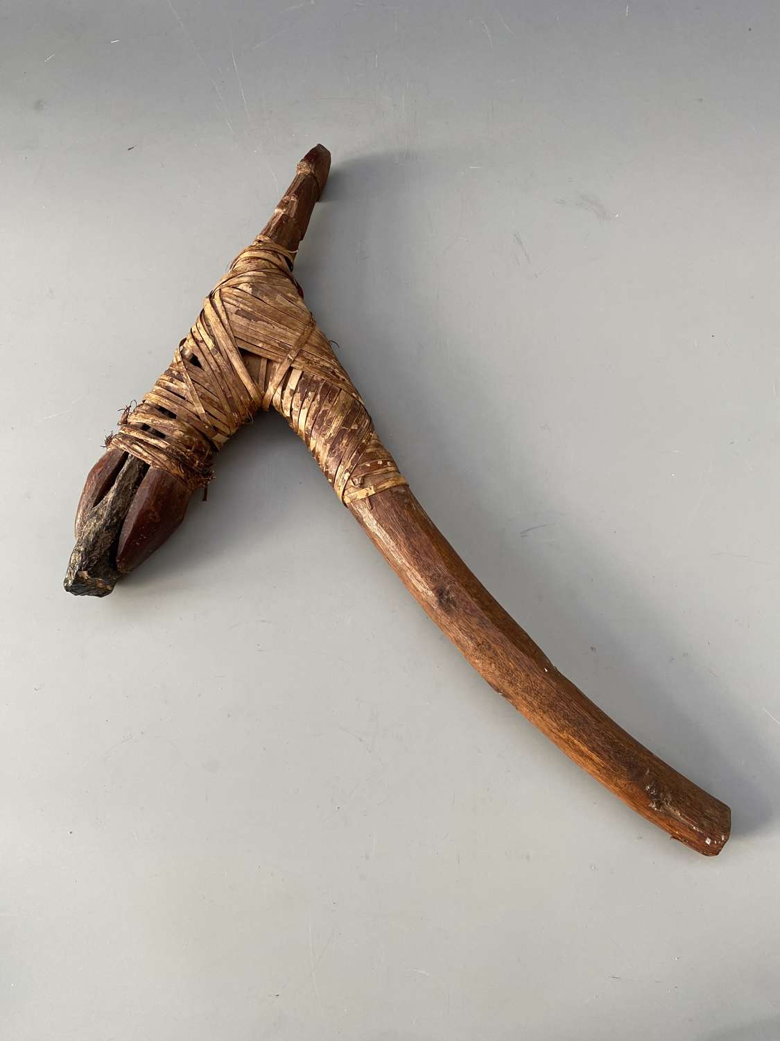 A Papua New Guinea stone axe